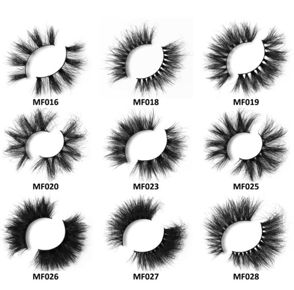 5D fluffy strip lashes